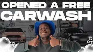 I Opened A FREE CAR WASH In KENYA !!!!
