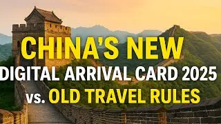 China's NEW Digital Arrival Card 2025 vs. Old Travel Rules