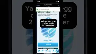 Yaytsogram Daily Cipher | 21 December yaytsogram code egg cipher code today
