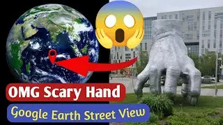 OMG! 😱 Scary Hand in google maps 🌎 || #scaryhand #journeyofearth