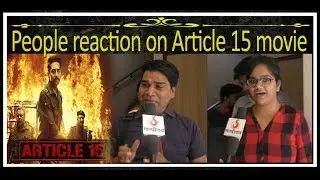 People reaction on Article 15 movie
