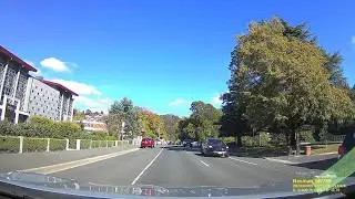 4K DASH CAM Australia TASMANIA. Driving from  LAUNCESTON CITY  to Trevallyn Dam.