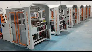 #shorts Auto box folding machine and case sealer in Thailand-Santa Pack