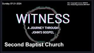 7-21-2024 PM Service with Guest Pastor Randall Christy