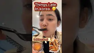 🇰🇷 Things I Ate in Korea | Korean traditional Food & Local Meals 🍜✨#food #travel #vlog #fun