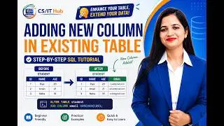 How to Add New Column in Existing Table in SQL | ALTER TABLE Command Tutorial
