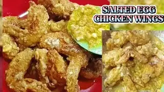 QUICK AND EASY SALTED EGG CHICKEN WINGS