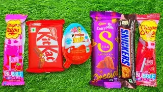 ASMR EATING CHOCOLATE LOLIPOP/Some lots of colourful yummy rainbow candy lolipop chocolate Unpack