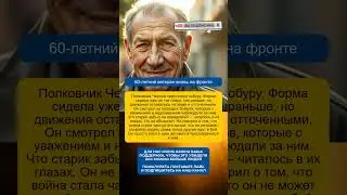 60 летний ветеран вернулся на фронт