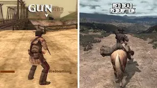 Red Dead Redemption vs Gun Compare and Contrast