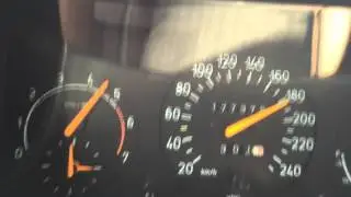 Saab 900 Turbo acceleration 100-200 5th gear