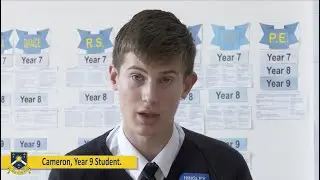 Cameron, Year 9 Student