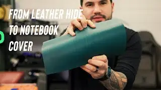 Making an A5 Leuchtturm Notebook Cover by HAND