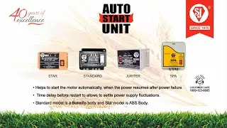 Auto Start Units-Three Phase & Single Phase Auto Start Units for DOL Motor Starters & Control Panels
