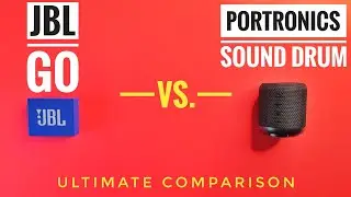 JBL GO vs PORTRONICS SOUND DRUM : Only One Survives!