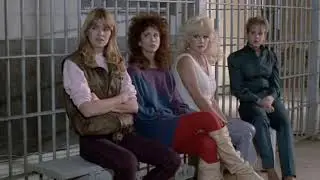 Pantyhose scene from Chained Heat