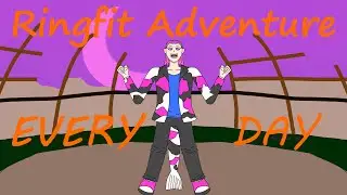 Ring Fit Adventure | Do you know working out can help you release your frustration. (Day 53)