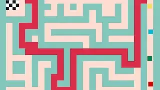 Will they make it to the end? 🔵🔴🟡🟢 #squarerace #marblerace #kw #viral 