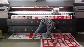 Black out printing High Speed #machine #newvideo #viralvideo 🌻🌹🥀💐..........Flex printingflex