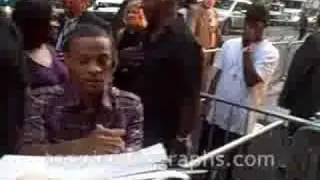 Bow Wow - Signing Autographs at Entourage Premiere in NYC