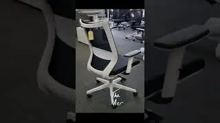 The Aero Mesh Synchro mech chair with Adjustable Arms