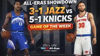 WILT vs WEMBY 🔥CURRY vs SGA 🔥( All-Era showdown) GM-TJ 3-1 (Jazz) vs GM-Pep 5-1 (Knicks)