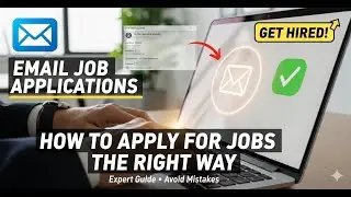 How to Apply for Jobs on Email the Right Way and Get Hired FAST!