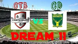 CTB vs CD Super Smash T20 match fantasy cricket dream 11 team | Cricinfo |Ch&oslash;c&oslash;latey B&aacute;t |