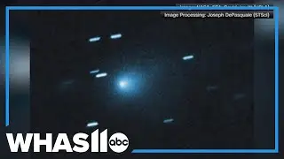 Hubble telescope snaps picture of interstellar comet