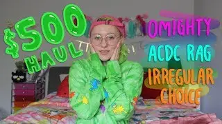 jfashion +more haul! ♡ ACDC RAG, OMIGHTY, IRREGULAR CHOICE ♡