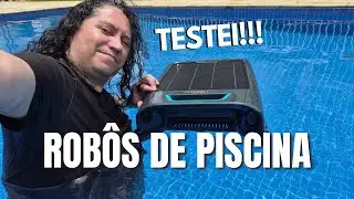 MERGULHEI COM ROBÔS LIMPADORES DE PISCINA: Teste prático com os novos robôs da AIPER no Brasil