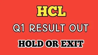 HCL TECH Q1 Results●Dividend●HCL Share News●HCL Q1 Results Out  @STOCKMARKETPLANNER
