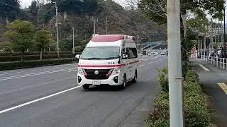 【緊急走行】鹿児島市消防局南本署救急隊