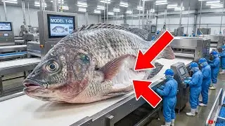 Inside the Factory: Tilapia Fillet Block Production & Rapid Plate Freezing Technology