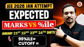 JEE Main 2026 (Jan Attempt) - Expected Cutoff 📊 | Marks vs Percentile #jee2026 #cutoff #kiransir