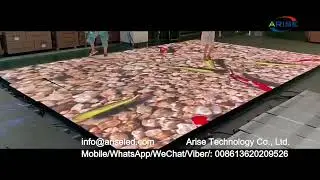 Interactive Programable DJ Booth Bar Dance Floor Led Display Screen Intelligent outdoor and indoor s