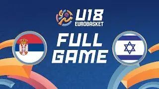 Group Phase | Serbia v Israel | Full Basketball Game | FIBA U18 Women's EuroBasket 2025