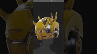 Designing a Mecha Crown in Blender 👑🤖⚙️