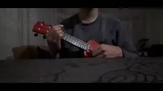emektar kırmızı ukulelem ile adventure time'ın intro şarkısını icra ettim