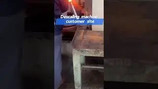 Bolt production factory use the descaling machine#descalingmachine#forgingdescalingmachine#descaler