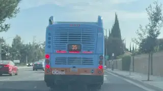 OCTA 2016 New Flyer XN40 #5786 on route 35