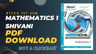Mathematics 1 shivani book pdf download | mathematics 1 BTech 1st sem shivani pdf
