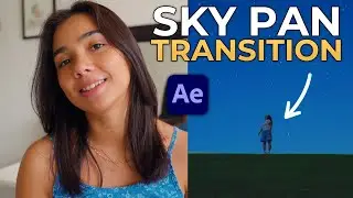 Two Minute Tutorial: @celinabhandari's Sky Pan Transition in After Effects | Adobe Video