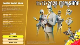 Double Agent Pack & Shadow Gear Bundles Return! | Fortnite Item SHop (17/11/2024)