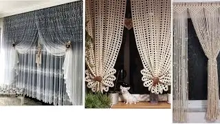 Crystal Beaded Curtains/ Crystal Glass Beaded Curtain Luxury Living Bed Room Window Door Decor