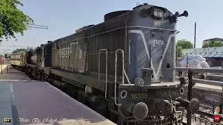 WDM 3 A 16539 and WDM 3 A 16637 R  BNW Burdwan  Diesel Off link Loco Hauling Train 12456 Bkn DEE SF