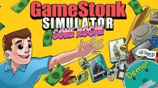 Slime empathizes with retail in GameStonks Simulator: Gone Rogue Demo