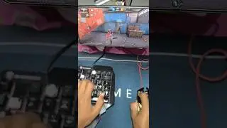Charging your phone while playing with a mouse and keyboard#explore #gamers #gaming #mouse #keyb...
