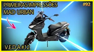 Testando a Moto eletrica Mad Urban, vale a pena? #motoelectrica #motovlog #lab42