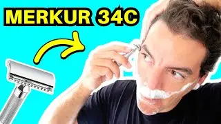 Я тестирую безопасную бритву Merkur 34C (+ обзор)